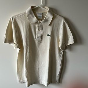lacoste polo shirt size 5